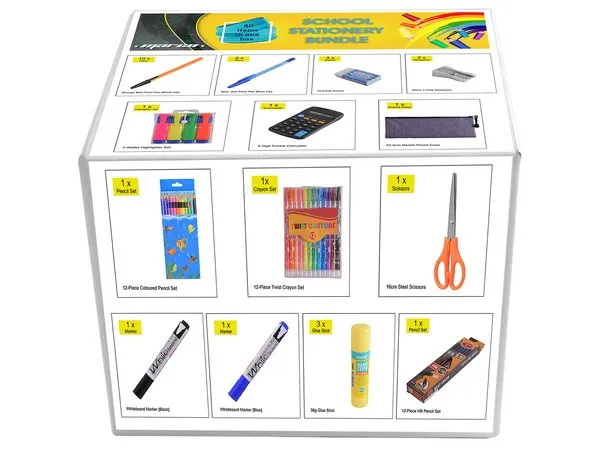 32-Piece Back to School Stationery Pack 32-Piece Back to School Stationery Pack