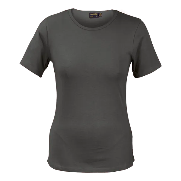 Organic Cotton Crew Neck T-Shirt Ladies Organic Cotton Crew Neck T-Shirt Ladies