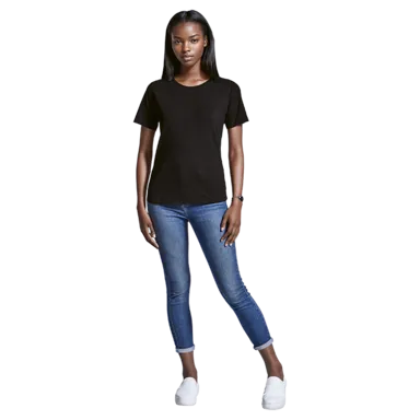 Organic Cotton Crew Neck T-Shirt Ladies Organic Cotton Crew Neck T-Shirt Ladies