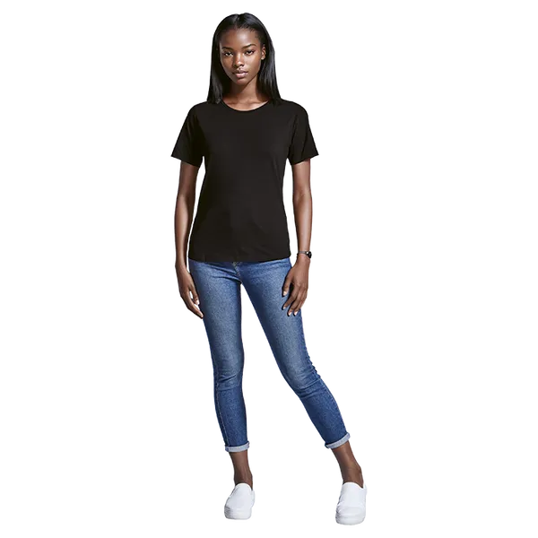 Organic Cotton Crew Neck T-Shirt Ladies Organic Cotton Crew Neck T-Shirt Ladies