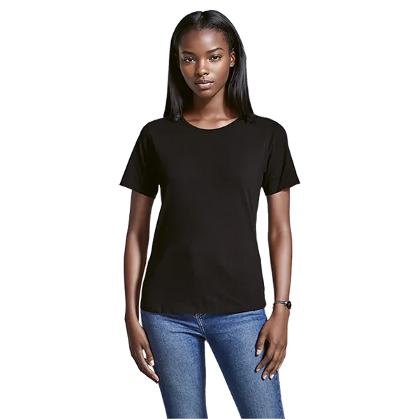 Organic Cotton Crew Neck T-Shirt Ladies Organic Cotton Crew Neck T-Shirt Ladies