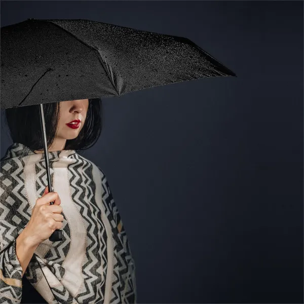 Serendipio Salem Recycled PET Compact Umbrella with EVA Pouch Serendipio Salem Recycled PET Compact Umbrella with EVA Pouch