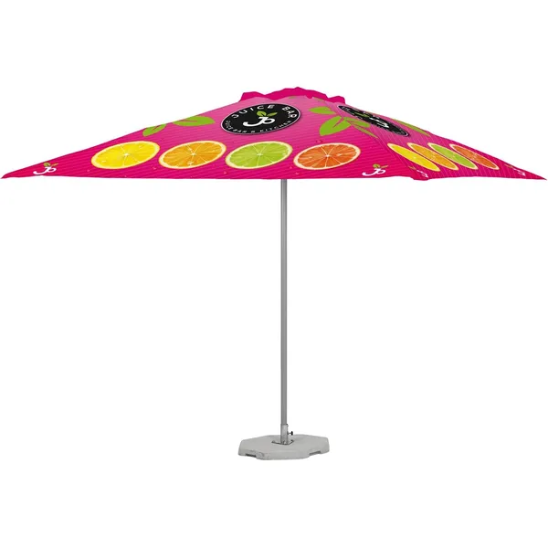 Sublimated Parasol Single Pole 3m x 3m Sublimated Parasol Single Pole 3m x 3m