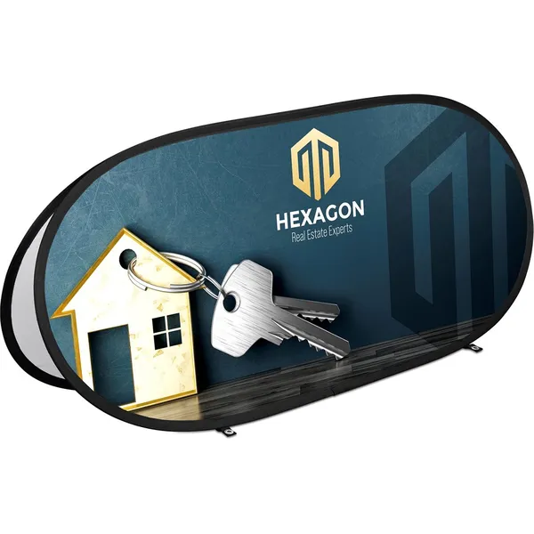 Sublimated Pop-Up 1.6m x 0.72m Sublimated Pop-Up 1.6m x 0.72m