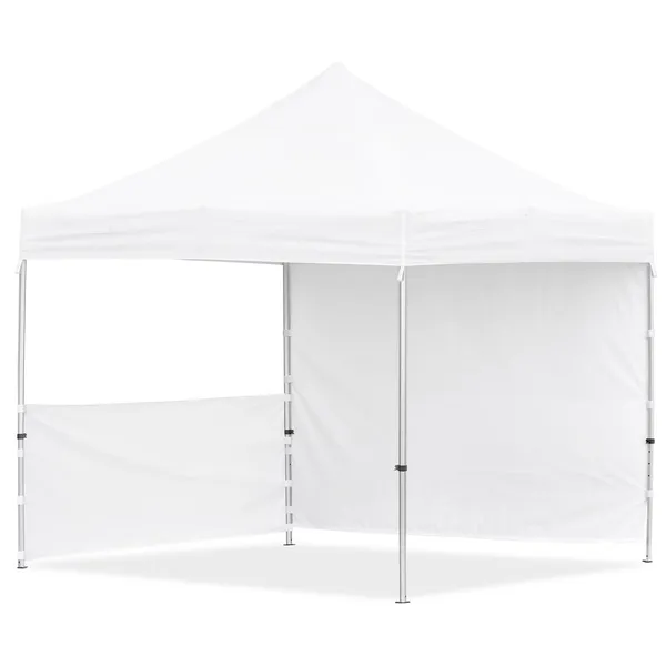 Coated Steel Sublimated Gazebo 3m x 3m - 1 Half-Wall Skin - 1 Full-Wall Skin Coated Steel Sublimated Gazebo 3m x 3m - 1 Half-Wall Skin - 1 Full-Wall Skin