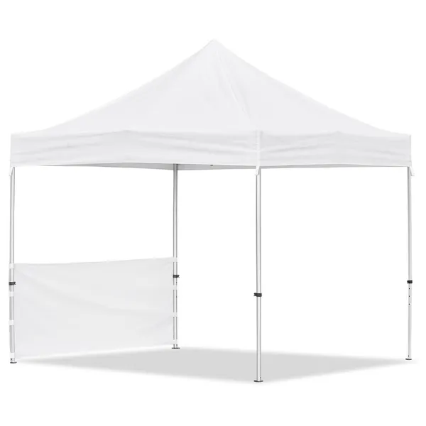 Coated Steel Sublimated Gazebo 3m x 3m - 1 Half-Wall Skin Coated Steel Sublimated Gazebo 3m x 3m - 1 Half-Wall Skin