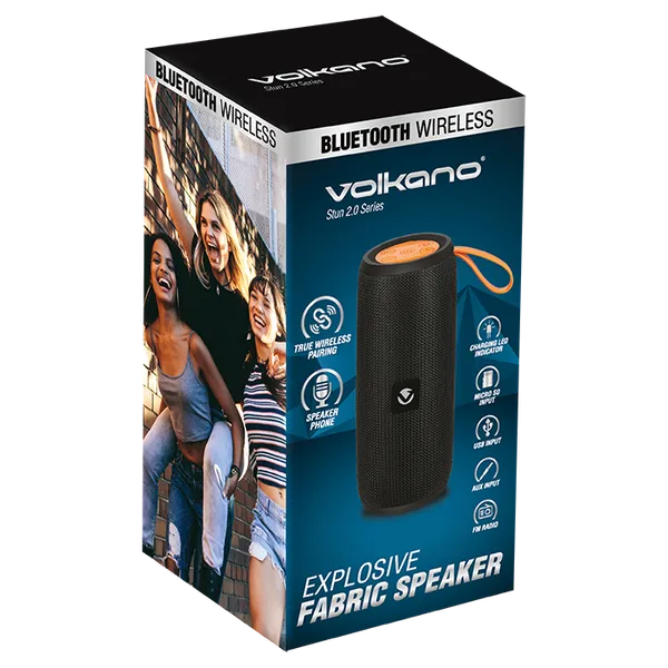 Volkano Stun Series Bluetooth Speaker Volkano Stun Series Bluetooth Speaker