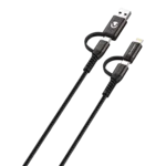 Volkano Weave Series 4-in-1 Charge & Data Cable 1.2m Volkano Weave Series 4-in-1 Charge & Data Cable 1.2m